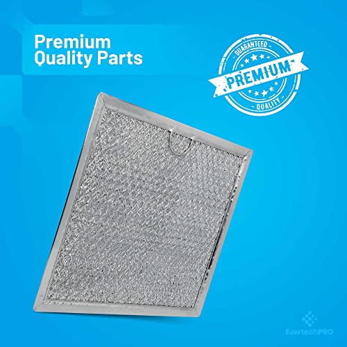 Evertechpro Wb02X11534 Microwave Oven Grease Replacement Filters Replacement For Ge Appliance 2218485 Ah3506741 Ea3506741 Ps3506741 (2-Pack) #TOP1