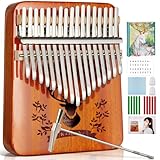 Kalimba kalimba piano de polegar 17 teclas instrumento musical piano