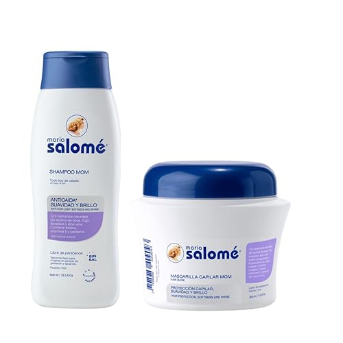 Maria Salome Hair MOM Champú y Mascarilla Kit - Champu y Mascarilla Capilar MOM