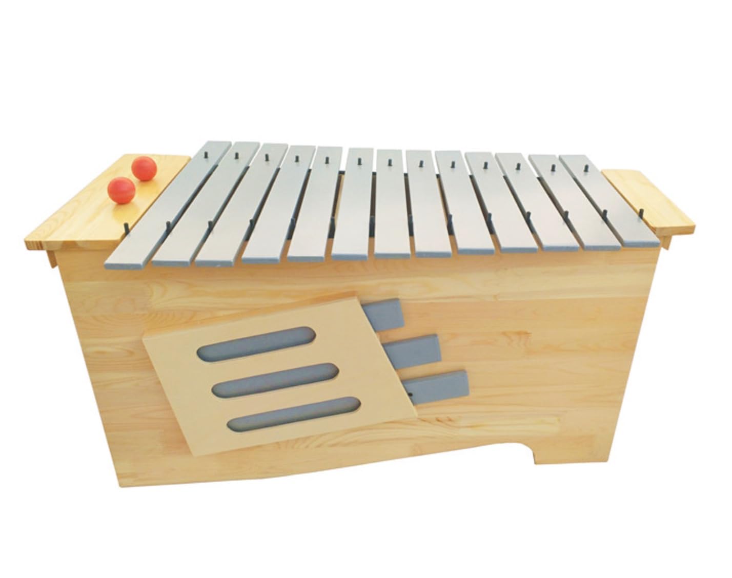 CZZBMD Bass Aluminum Xylophone13 tones tonal modification Box type percussion instrument