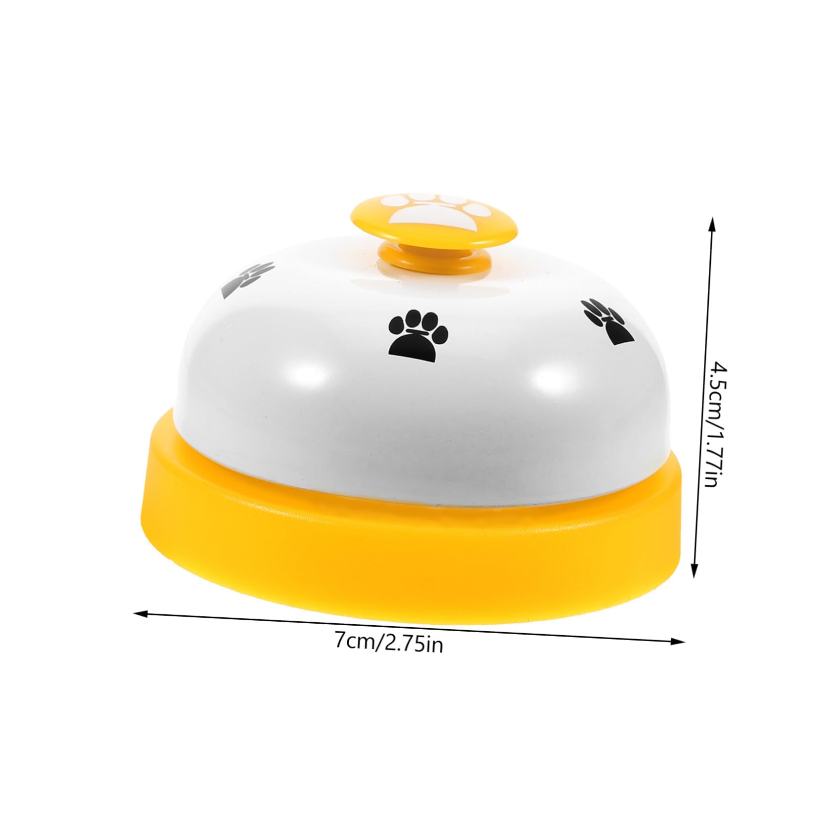 POPETPOP Pet Training Bell for Dogs and Cats Portable Dog Doorbell for Potty Training Easy to Use Pet Doorbell with Great for Interactive Play and Communication