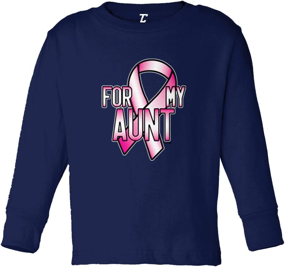 for My Aunt - Breast Cancer Ribbon Infant/Toddler Cotton Jersey T-Shirt