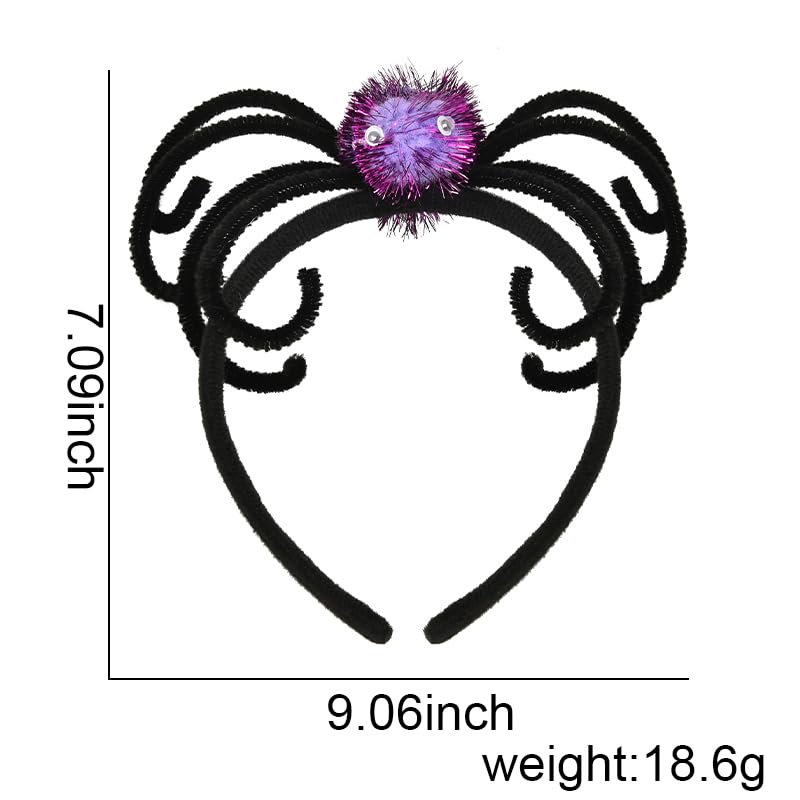 Miniatura 2 de Diadema de araña de Halloween para mujer, banda para el pelo de Halloween, diadema de pierna de araña, diadema de Halloween para mujer, diadema de