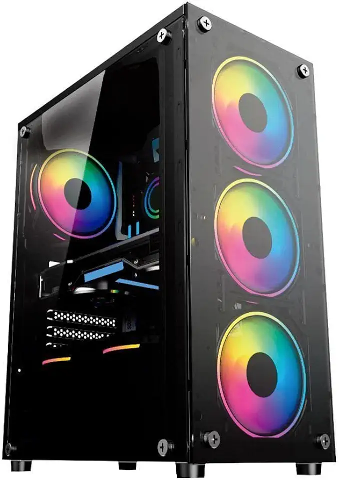 PC GAMER Imagem Hitech AMD RYZEN 5 8600G, 16GB 4800MHZ, SSD NVME 500GB, + RADEON 760M, FONTE 500W