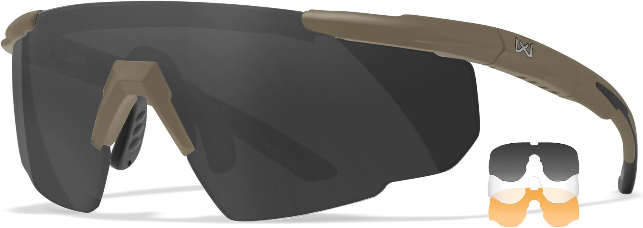 │ Unisex │ Outdoor, Tactical Sunglasses │ Wrap Around Frame│ Saber Advanced │ Protective Eyewear │ Interchangeable Lenses