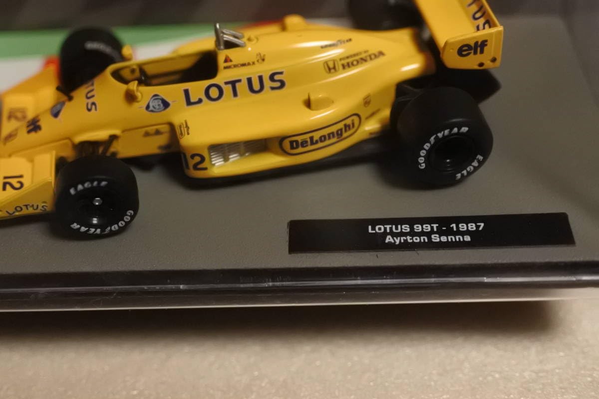 Amazon.co.jp: F1 1/43 ロータス99T 1987 アイルトン．セナ ＃12