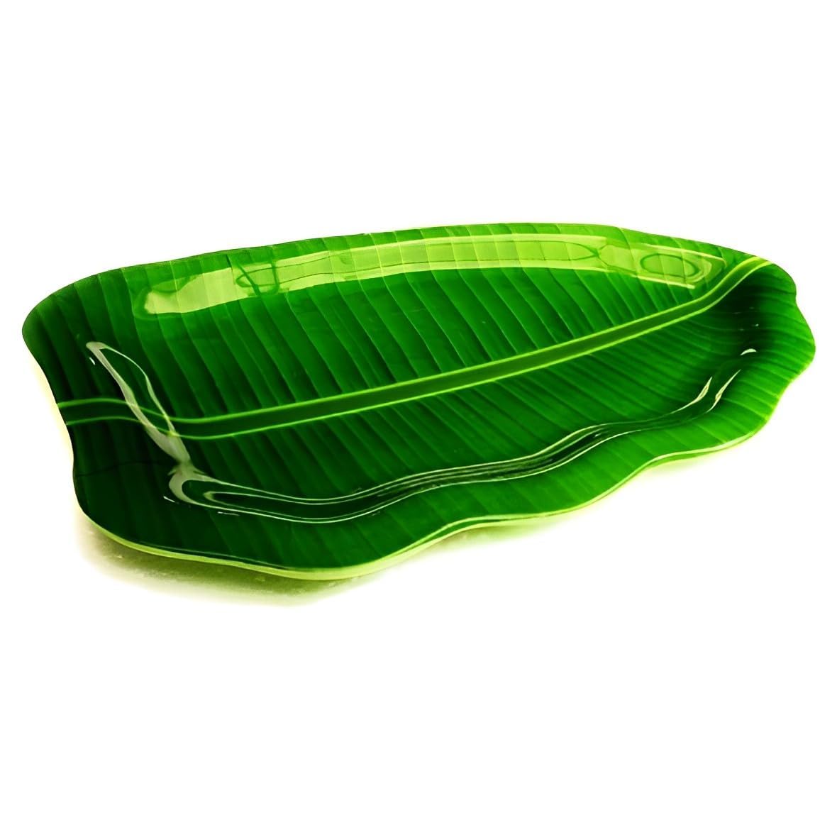 Jumbo Size Banana Leaf Melamine Plate (4)-image-49