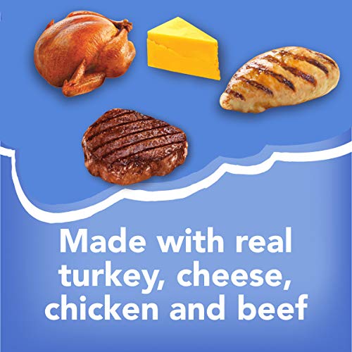 Purina Friskies Gravy Wet Cat Food Variety Pack, Shreds Beef, Chicken and Turkey & Cheese Dinner - (24) 5.5 oz. Cans - Image 5