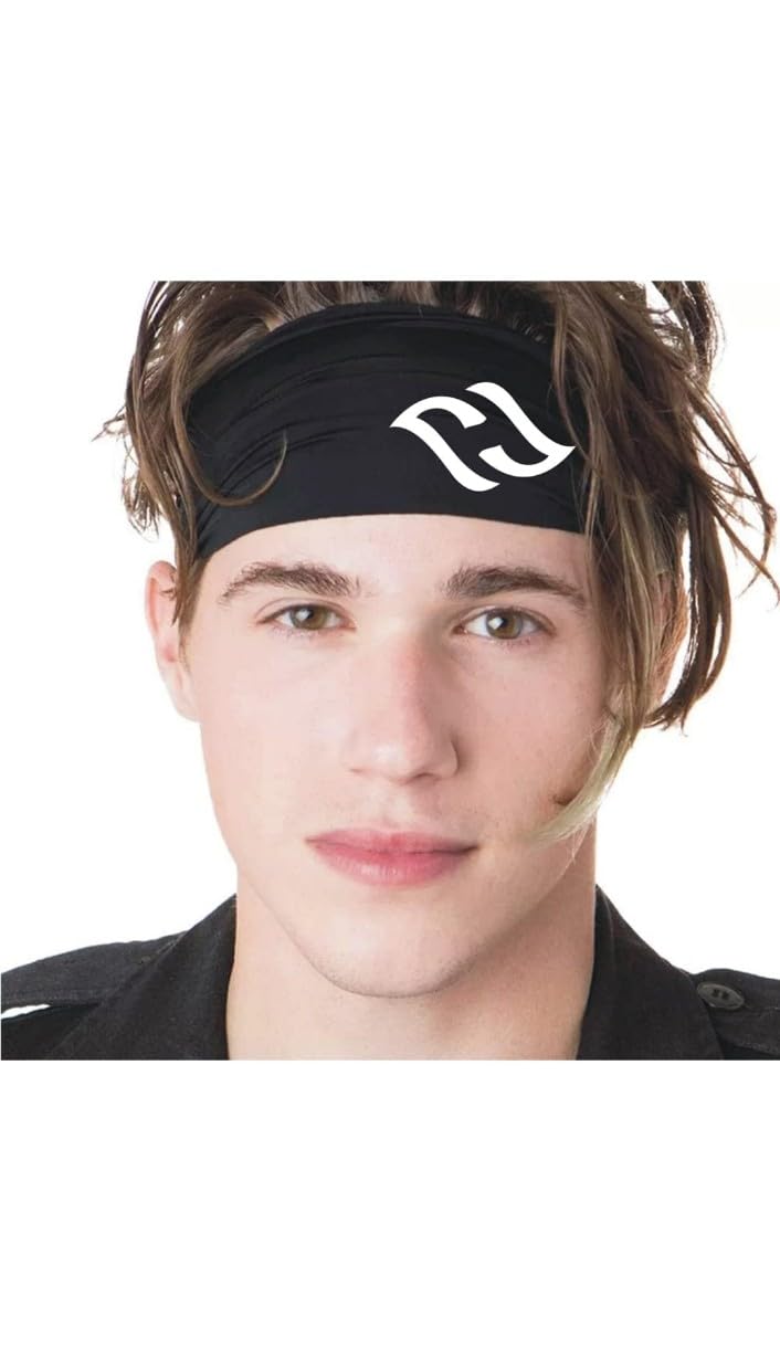 FUNEX Cotton Moisture and Wicking and Non-Slip Exercise Workout Headband Gym Men Women Long Hair Sports Yoga Cycling Running Head Wraps Cloth Headband Head Sweat Band Hiking for Men and Women (Pack of 1) (B09MB2C6CX) Amazon Price History, Amazon Price Tracker