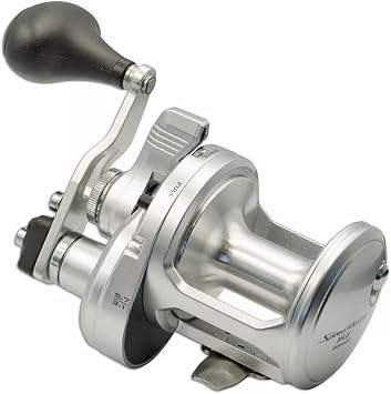 SHIMANO SpeedMaster 2 Speed Lever Drag Saltwater Fishing Reel, Right Hand Retrieve