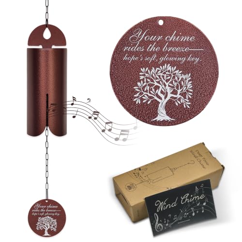 27 Deep Resonance Serenity Bell Large Wind Chimes for Outside