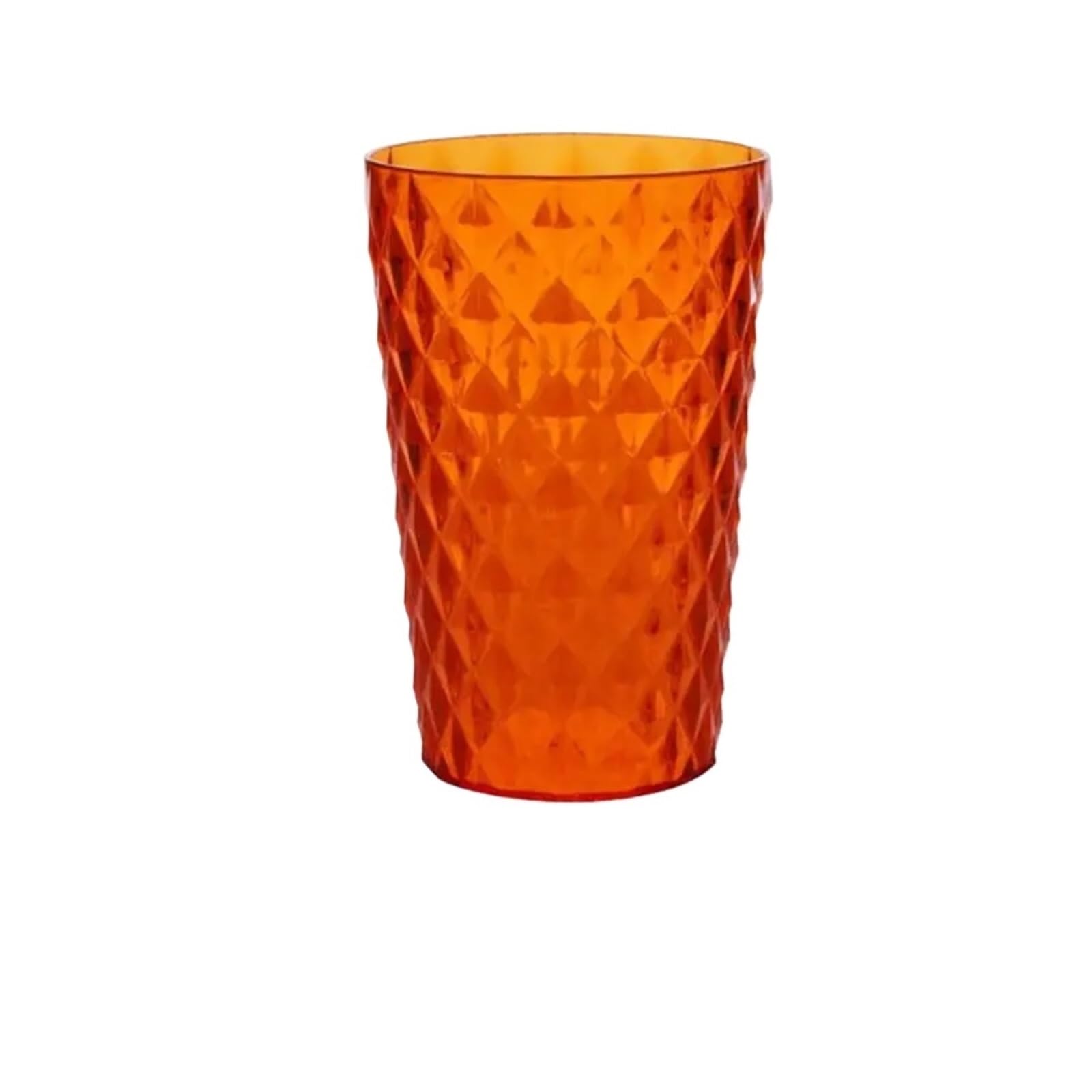 3pcs Tooth Cup Drinking Glasses Unbreakable Large Capacity Juice Coffee Tea Toothbrush For Toothpaste(Orange)