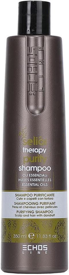 Echosline Purity Shampoo 350 ml Seliar Therapy Echos Line Essential Oils Scalp and Hair With Dandruff