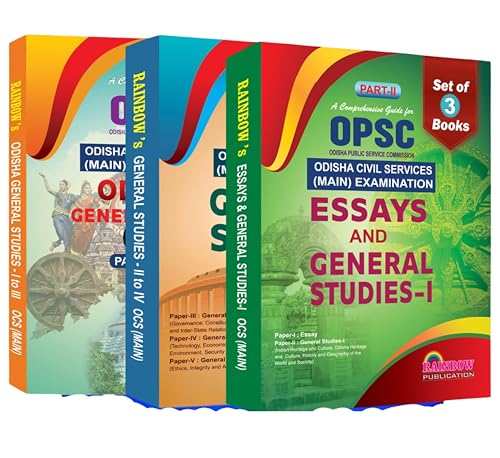 OPSC Essays & General Studies (Paper 1 to 5) – Odisha Civil Servi...