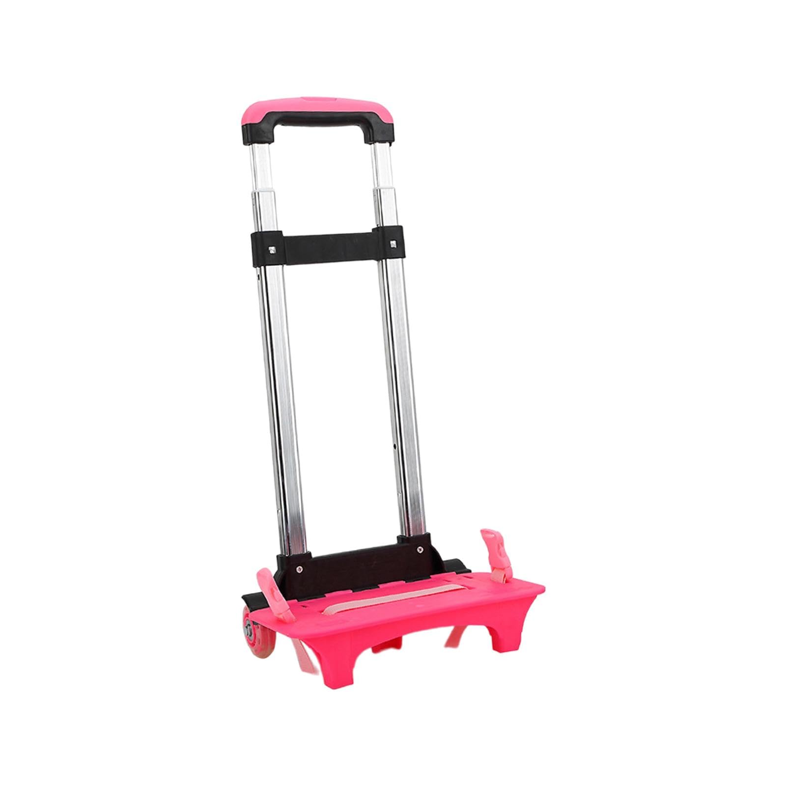 Carrello pieghevole per bagagli, carrello a 2 ruote per viaggi, design compatto e portatile per ufficio, campeggio e molto altro, soluzione efficiente per lo spostamento