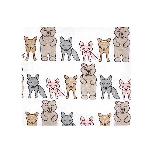 Image of Luvable Friends Little Treasure Flannel Receiving Blankets 7pk