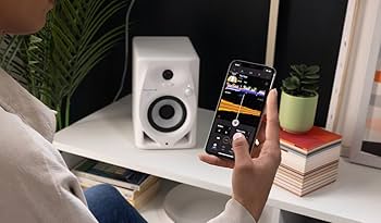 Pioneer DJ DM-40D-W ホワイト Pioneer DJ DM-40D-W 4-inch Desktop Active Monitor Speaker - White