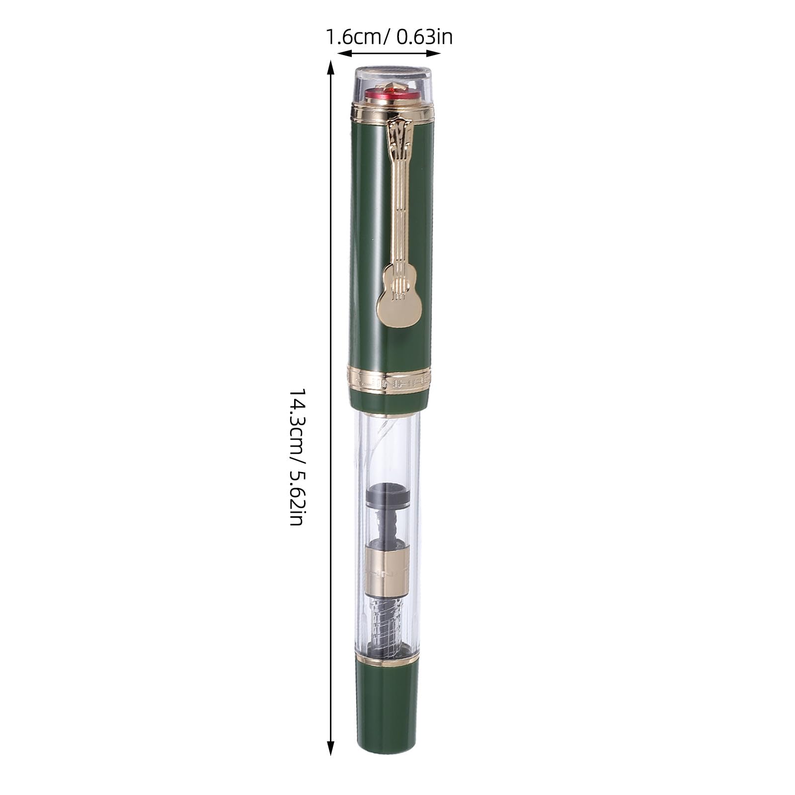 Kisangel Penna stilografica - 0,5 mm ricaricabile, articoli di cancelleria | Penna a punta fine con scrittura , ideale per ufficio, lavoro e journaling - Perfetta come regalo professionale per uomini e