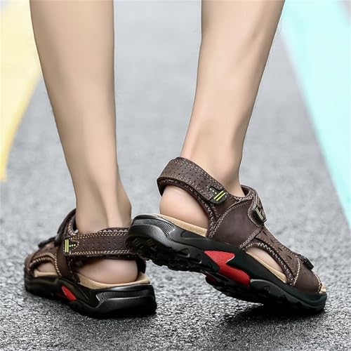 Casual Men Genuine Leather Soft Sandals Roman Summer Men Sandals4