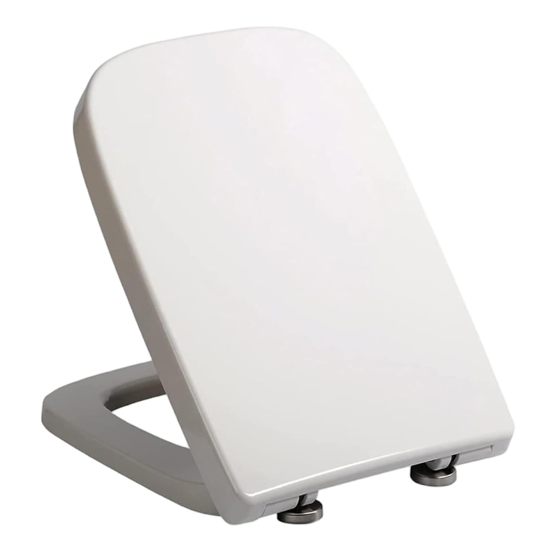 Abattant WC carré anti-bruit pour résoudre les problèmes de claquement de lunette