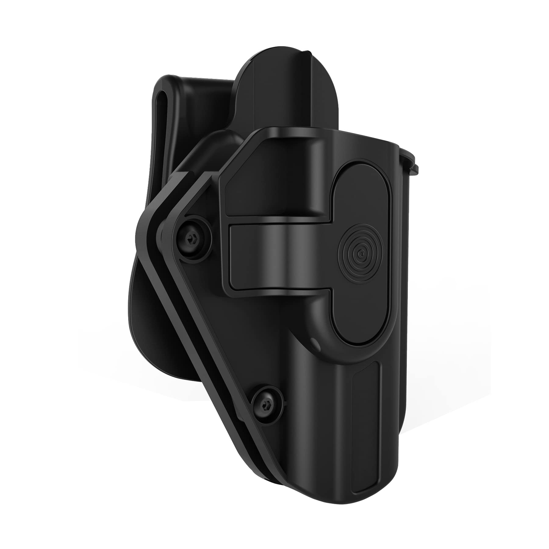 CPX Holster for SCCY CPX1 CPX2 Gen 3, CPX3, CPX4, DVG-1, Level 2 Retention Outside Waistband OWB Paddle Holster fit SCCY CPX-2 CPX-1, Adjustable Retention & Cant, Fast Draw - Right Handed