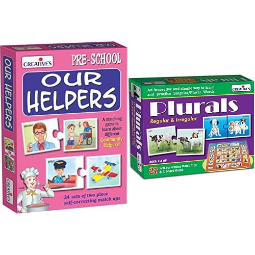 Image of 0630 Our Helpers & Creative Educational Aids P. Ltd. 0986 Plurals - Regular and Irregular Combo
