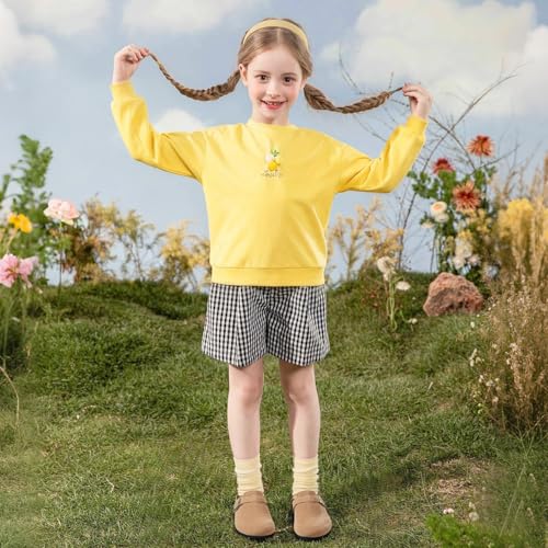 Image of Kids Clogs for Boys Girls Genuine Suede Leather Potato Slide Adjustable Buckle Indoor Outdoor Slippers