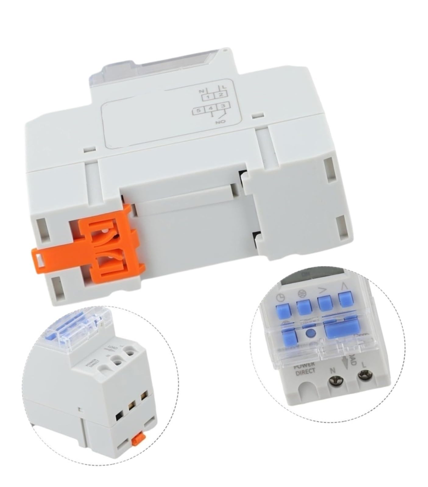 TM919TK Interruptor de temporizador astronómico 16A 3200W Temporizador electrónico digital con longitud de latitud configuración Calendario perpetuo for control automático de salida y puesta de sol