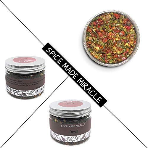 Spice Made Miracle Kruidenmix Devil - de beste kruiden voor Chili en Spicy Hot Dishes - Spice Rub voor Barbeque… - Afbeelding 4