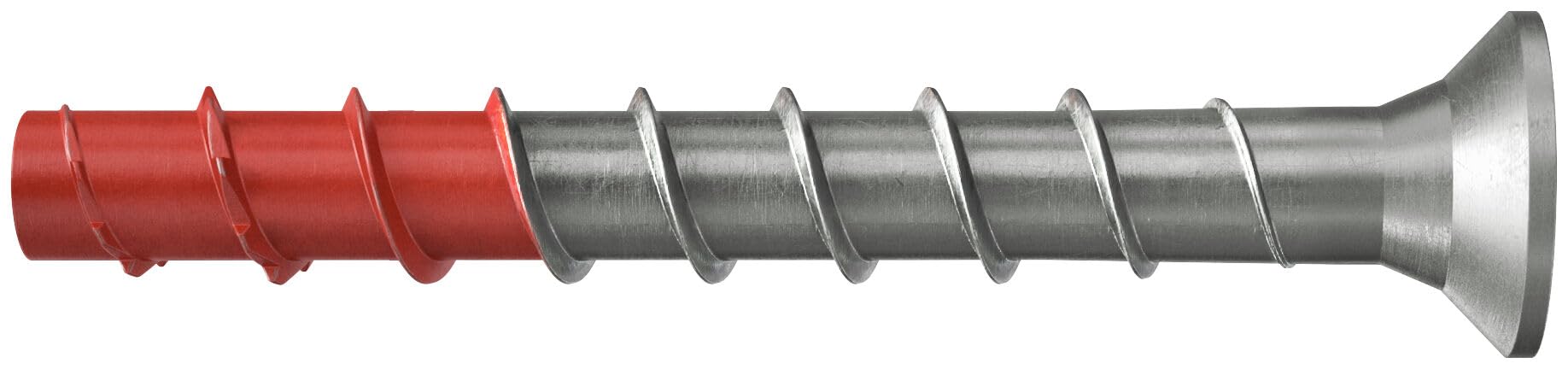 Fischer Betonschraube Ultracut FBS II 6x85 SK, Senkkopf, rote Spitze, ETA Option 1, TX30, für Außenbereich und Feuchträume