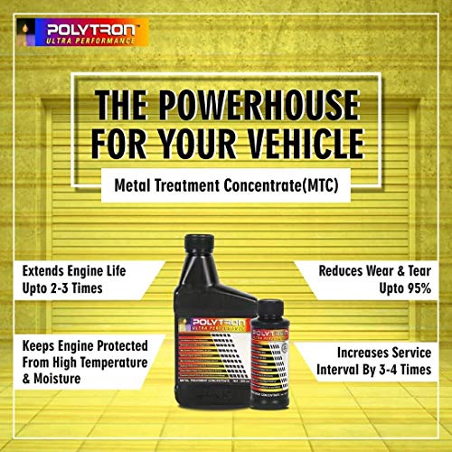 Image of Polytron Metal Treatment Concentrate (Engine Oil Additive) For Industrial Application, 04 Liter Pack
