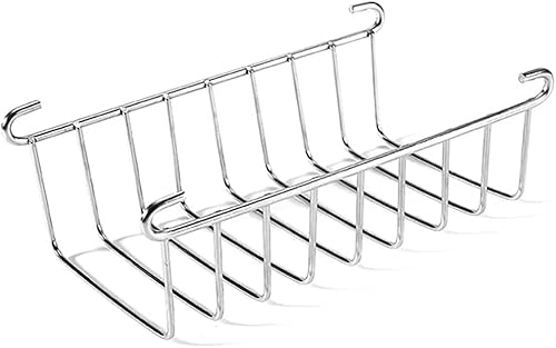 シルバー 8穴 ステンレススチール ツール トースト 冷却グリッド パンラック 長方形 エアフライヤー アクセサリー オーガナイザー 安全 ヘルシー ステンレススチール トーストラック ベーキングツール アクセサリー 冷却ラック