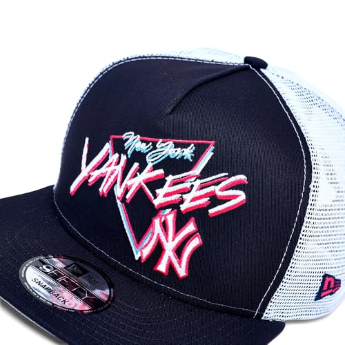 Gorra New Era NY Yankees 9FIFTY Trucker Ajustable Negra miniatura 5