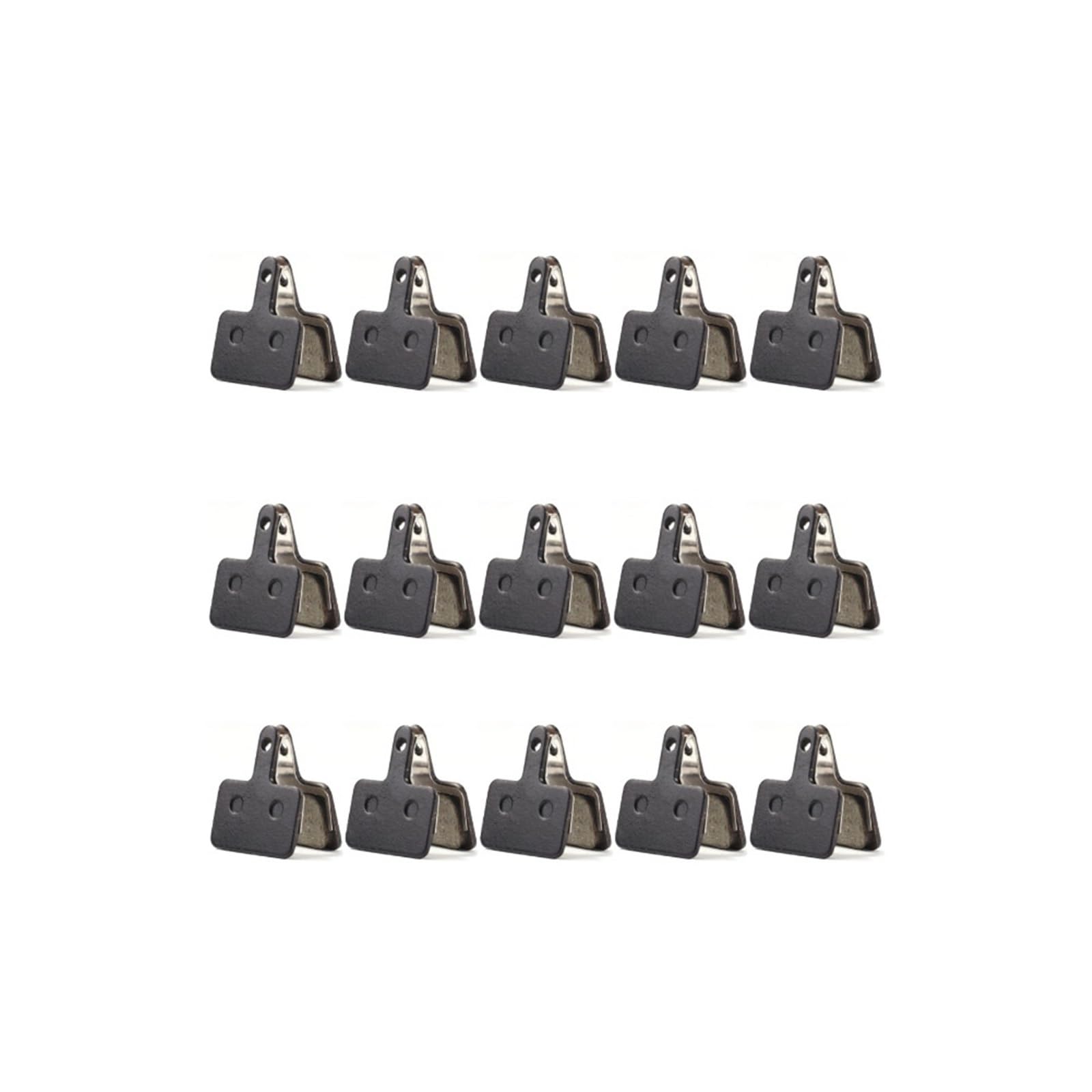 Pastillas de Freno de Disco de Resina semimetálicas for Bicicleta de montaña y Carretera (15 Pares)