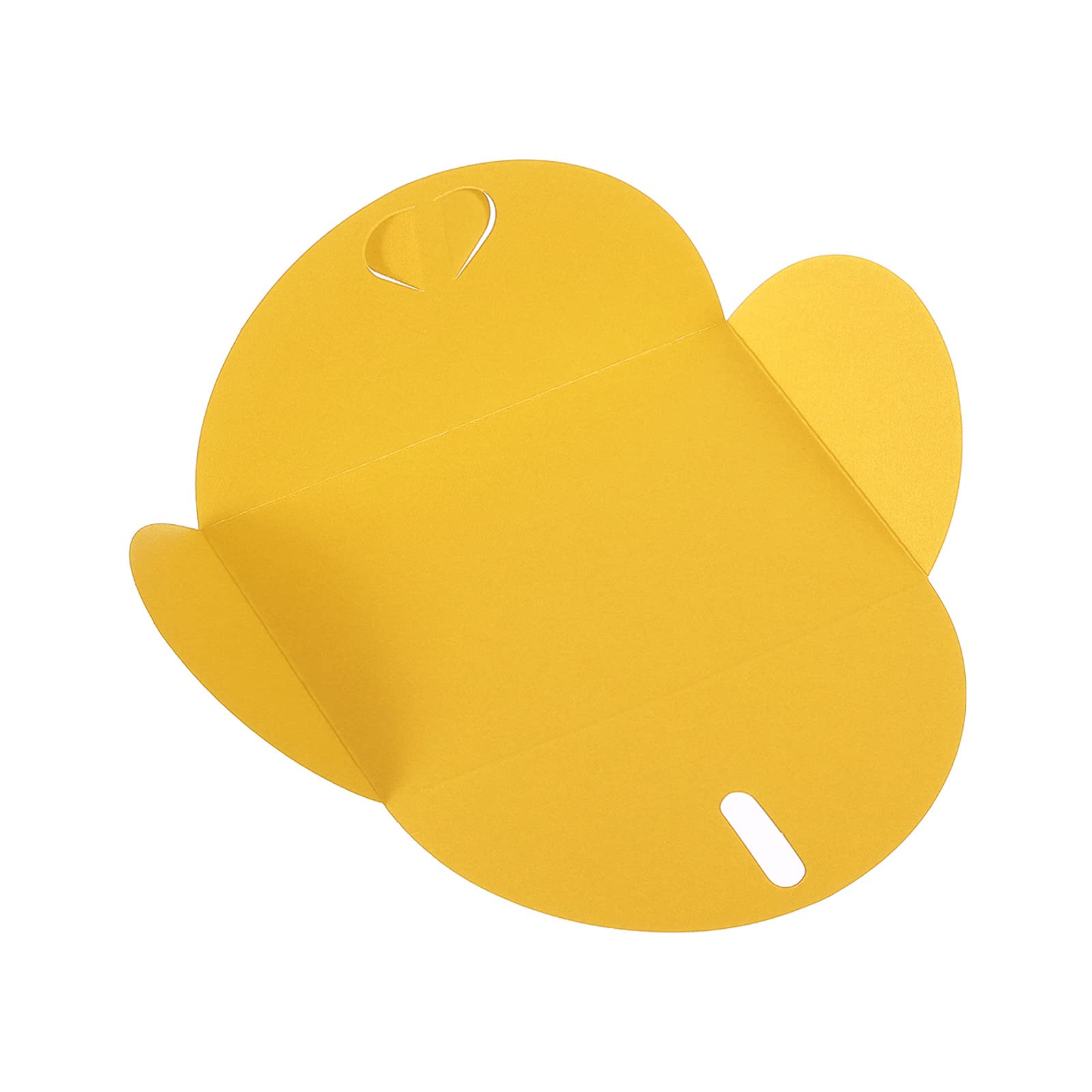 PATIKIL Regalo Tarjeta Sobres, 36 Paquete Corazón Forma Cierre Pequeño Regalo Tarjetas Soporte Mini Sobre Para Cumpleaños Bodas, Oro