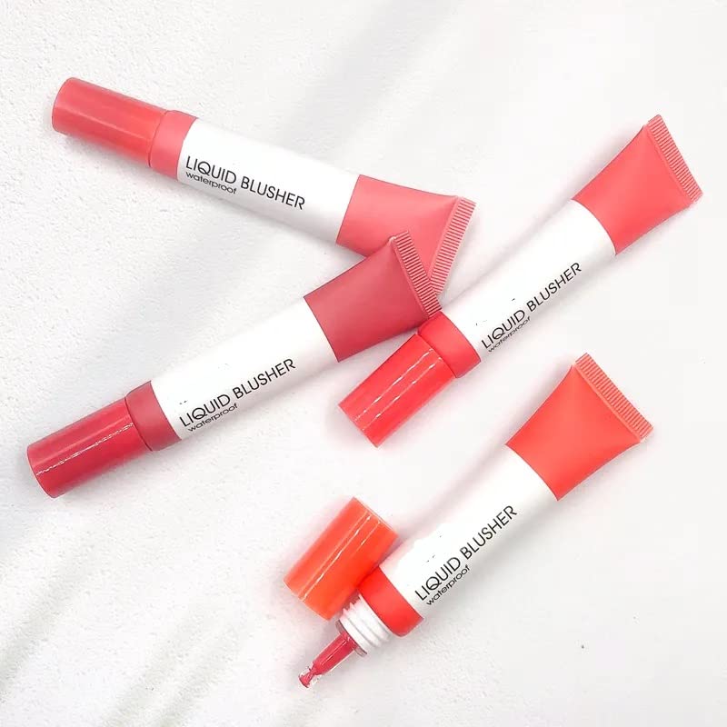 Superdewy Liquid Blush - Flushing For You | Dewy & Radiant Finish | Ultra-Pigmented Formula | Buildable | Set of 5