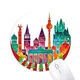 Feature: Round-shaped design.; Soft surface material allows undiluted gliding of mouse.; It will be a good choice of gift for your friends and families to enjoy an unhindered experience in using mouse and working.