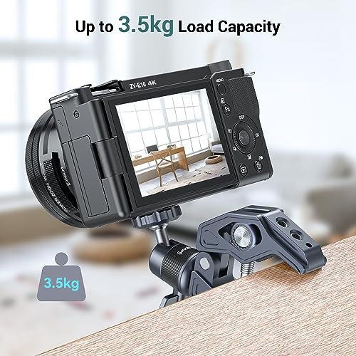 Image of SMALLRIG Camera Mount Clamp, Gopro Motorcycle and Bike Handlebar Mount Kit