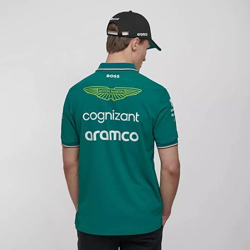 Miniatura 4 de Aston Martin Cognizant F1 2023 - Polo para hombre