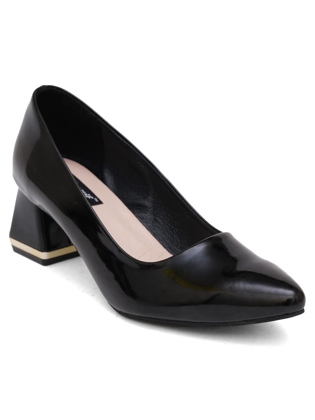 SHERRIF Womens Black Block Heel Pumps (SF-4303-BLACK-41) (B0BSV8CP2J) Amazon Price History, Amazon Price Tracker
