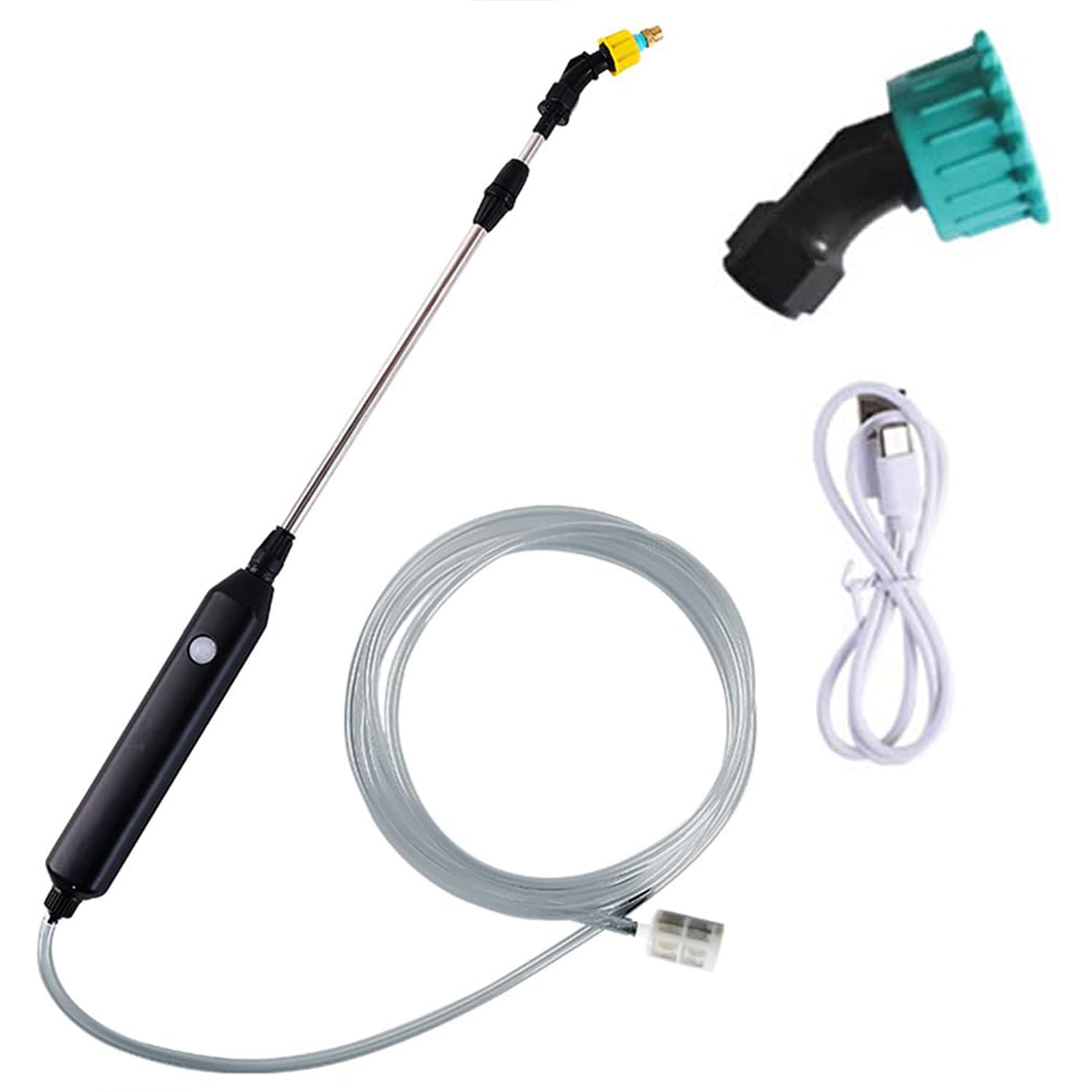 Gigawatts Electric Agriculture Sprayer with 3m Pipe & 2 Nozzles USB Rechargeable Portable Cordless Spray Pump for Gardening Greenhouse Planting Bush (B0D8JL69HD) Amazon Price History, Amazon Price Tracker