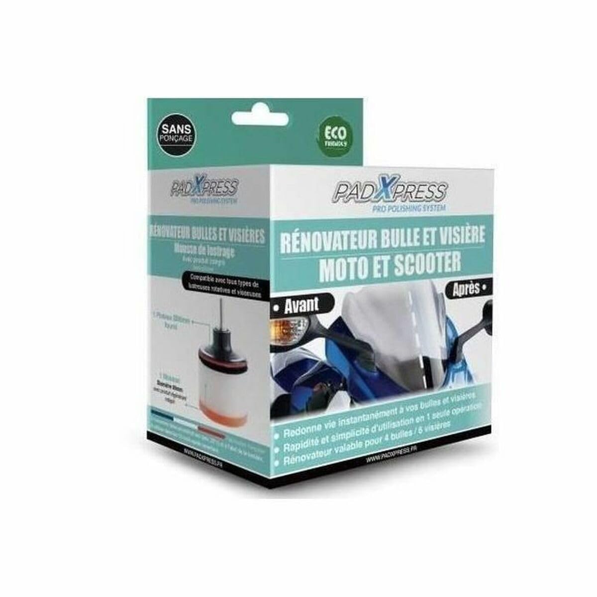 Moto - Rénovateur Bulles et vissières - Ø80mm - PMB530-1