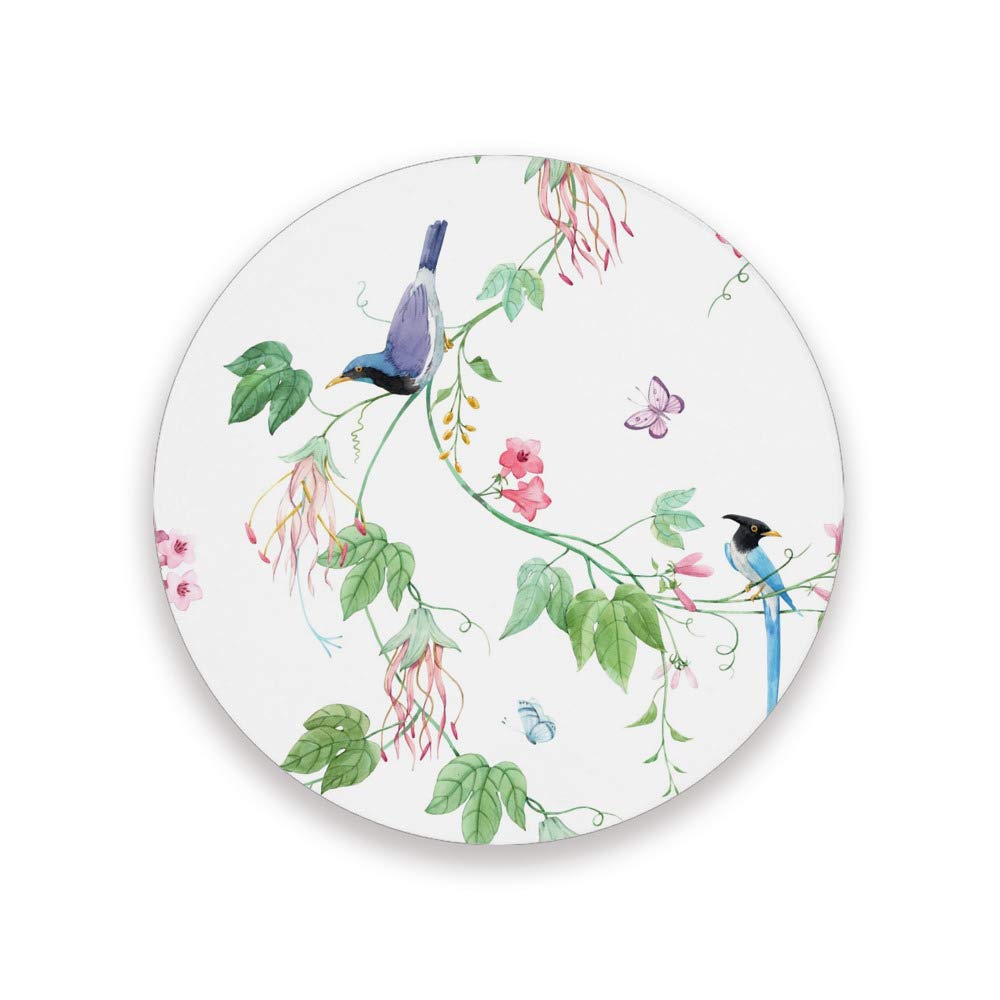 Dessous de verre oiseaux en céramique lot de 4 idée cadeau pour crémaillère et fête