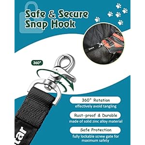 Vastar 2 packs adjustable pet dog cat car seat belt safety leash vehicle seatbelt harness   cucciolini doodles