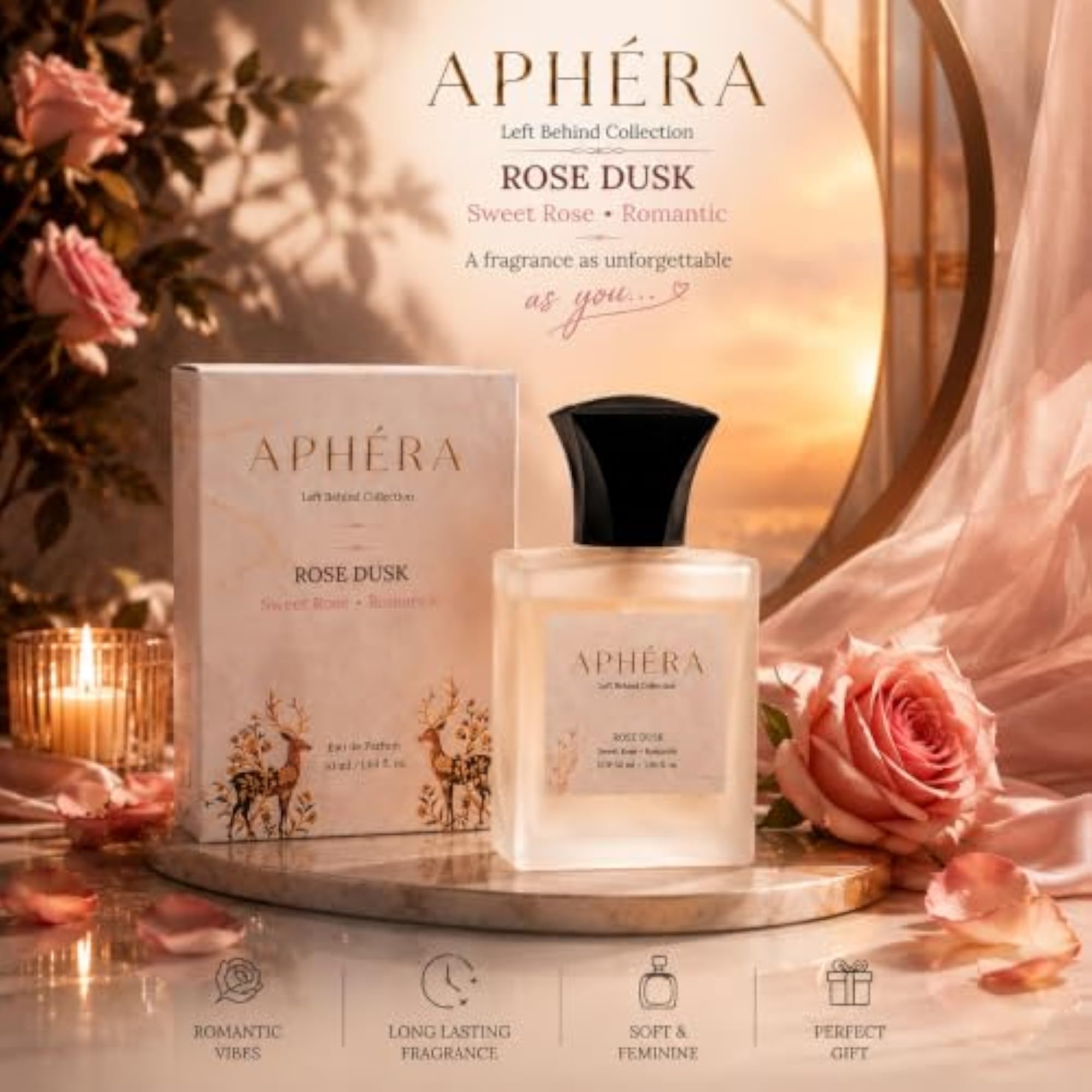 Rose Dusk Eau De Parfum Unisex 50 ml