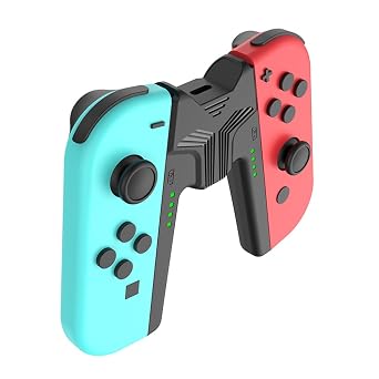 PENJOY Universal Joycon Charging Grip for Nintendo Switch, Switch Controller Holder for Switch Joy Con and 3rd party controller