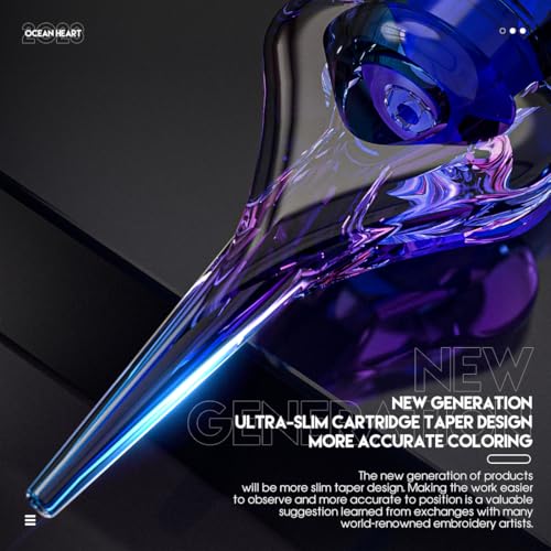 Mast Tattoo Mast Heart Tattoo Needles Cartridges 20Pcs Disposable 1003Rl Round Liner Long Tips For Precision & Style thumb #6