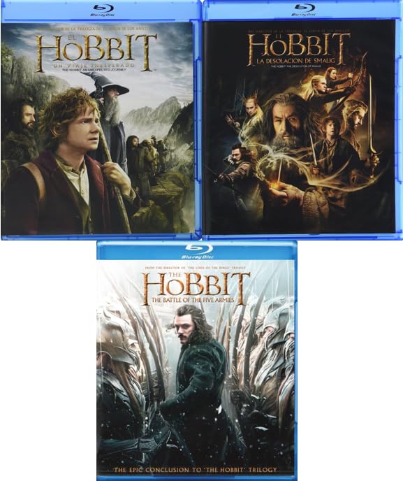 Amazon.com: The Hobbit Motion Picture Trilogy Collection [Blu-ray