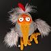 Sigikid 42984 Chilling Chicken Kikeriki Kuscheltier für Mädchen und Jungen: Sammeln, Schenken, Spielen, Schmusen, empfohlen für Kinder und Erwachsene von 3 bis 99 Jahren