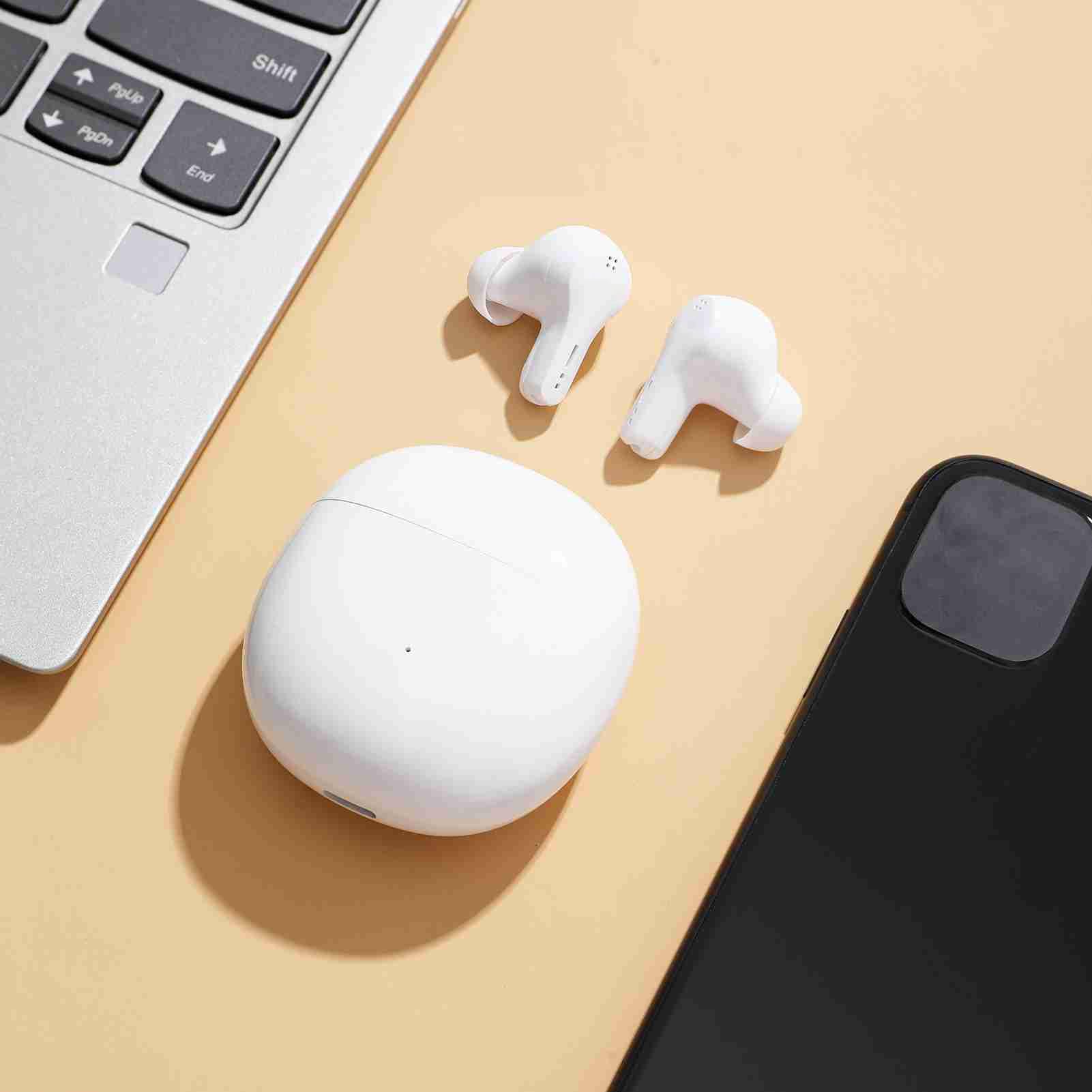 Écouteurs sans Fil Haut-Parleur Dynamique BT Casque Ear Bud BT